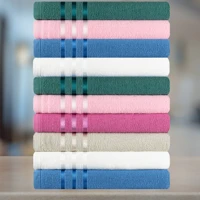 Imagem da promoção Kit 10pçs Toalha de Banho Coleção Jade 62x110 100% Algodão Alta Absorção e Praticidade no Dia a Dia