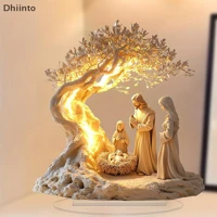 Imagem da promoção Estatueta De Presépio De Páscoa Decoração De Mesa Conjunto De Estatuetas