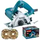 Serra Mármore 4.3/8 POL 1.300W + 2 Discos 4100NH3ZX2 MAKITA em oferta
