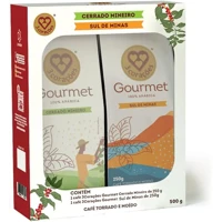 Imagem da promoção 3 Corações Kit Café Gourmet Torrado e moído - Cerrado Mineiro e Sul de Minas, 2x250g
