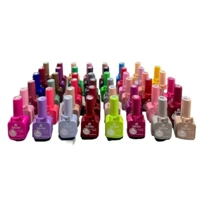 Imagem da promoção KIT 15 esmalte em gel bella rosa / Zem quadrado lacinho 15ml uv led