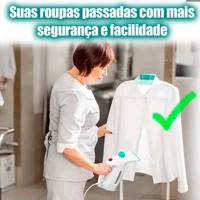 Imagem da promoção Passadeira 110v Vaporizador A Vapor De Roupas Tira Amasso Portátil 800w Fangstore