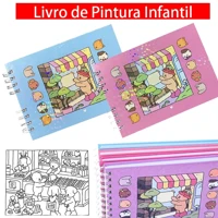 Imagem da promoção livro de Colorir Stitch fofo infantil caderno de desenho para pintar 50 folhas