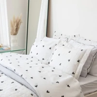 Imagem da promoção Cobre Leito Estampado para Cama Casal Queen 3 peças em percal 150 fios Coleção Essencialle