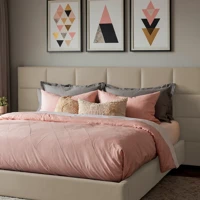 Imagem da promoção Kit 10 Peças Cabeceira Premium Modular Estofada 40x30cm Cada Peça Várias Cores