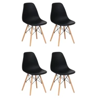 Imagem da promoção Kit 4 Cadeira De Jantar Charles Eames Gardenlife