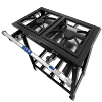 Imagem da promoção Fogão Standard Alta Pressão Industrial 2 Bocas Completo JCN