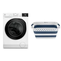 Imagem da promoção Lava e Seca Electrolux 11kg Branca Inverter (LSP11) + Cesto Dobrável para Roupas Electrolux