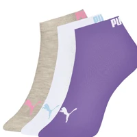 Imagem da promoção 3 Pares Meia Puma Cano Curto Sapatilha Feminino Original NF