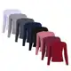 Kit 3 Blusas Femininas Basicas Gola V Manga Longa Segunda Pele Blusinha Tshirt em oferta