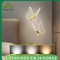 Imagem da promoção Lâmpada De Teto Borboleta 3 Cores Em 1 Lustre Pingente Moderno Leve