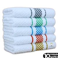 Imagem da promoção Kit 10 Panos de Prato Premium 45x70 Toalha de Copa Felpudo