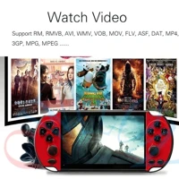 Imagem da promoção Videogame Portatil X5 PLUS Tela 4.8" PSP +10000 Jogos Retro 16GB,Console de Mão Memoria Expansivel