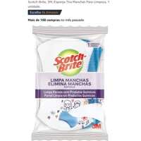 Imagem da promoção Esponja Tira Manchas Para Limpeza, 1 unidade Scotch-Brite, 3M