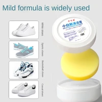 Imagem da promoção Creme De Limpeza De Sapatos Brancos 120g-Removedor Versátil De Manchas E Solução Branqueadora Com Es