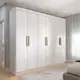 Guarda-Roupa Casal Aurora Radiante 6 Portas 2 Gavetas - Panorama Móveis em oferta