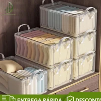 Imagem da promoção Caixa De Armazenamento De Roupas Arrumados Grade Para Íntimas E Calças 123dfa1sfaf