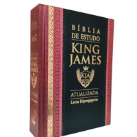 Imagem da promoção Bíblia de Estudo King James Atualizada | Hipergigante | Full Collor | Capa Dura