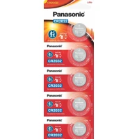 Imagem da promoção Tira de Bateria de Lithium Botão, Panasonic, CR2032-1BT