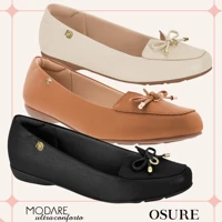 Imagem da promoção Sapatilha Modare Ortopédica Feminina Ultraconforto Macia Mocassim Confortável Fascite Plantar Esporã