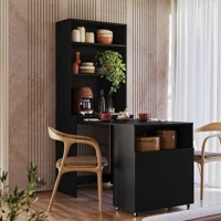 Imagem da promoção Armario Bancada de Cozinha Retrátil com mesa e 2 portas Duo Kits Paraná