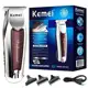 Máquina De Acabamento Barbearia Barba Cabelo Bigode Profissional Kemei-9163 em oferta