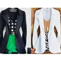 Imagem da promoção Max Blazer Longo neopremi Sobretudo Acinturado Roupa Feminina Tendência