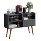 Cantinho Cafe Rack Buffet Com Pes Madeira Shoppe Retro Original em oferta
