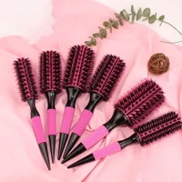 Imagem da promoção Kit 5 pc Escova De Cabelo Térmica Cerdas De Javali Mista Madeira