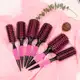 Kit 5 pc Escova De Cabelo Térmica Cerdas De Javali Mista Madeira em oferta