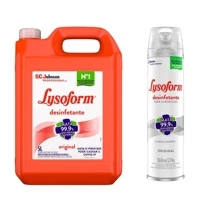 Imagem da promoção Kit Lysoform Desinfetante Uso Geral 5L + Aerossol 360ml