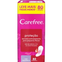 Imagem da promoção Protetor Diário Carefree Proteção Com Fragrância, 80un