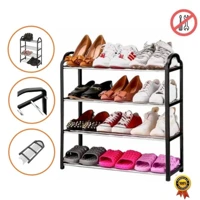 Imagem da promoção Sapateira Organizadora 4 Andares Plástico até 12 Pares