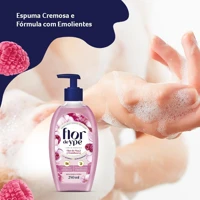 Imagem da promoção Flor de Ypê Sabonete Líquido, Flor de Maçã e Framboesa, 250ml (Squeeze)