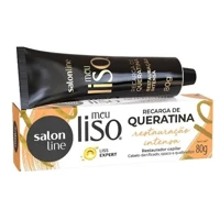 Recarga De Queratina Meu Liso Restauração Intensa 80g em oferta