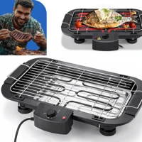 Churrasqueira Elétrica Portátil Apartamento Sem Fumaça Grill 2000w Grande Linha Premium - HOME IMPOR em oferta