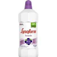 Imagem da oferta Lysoform Lavanda, Desinfetante Líquido, Limpeza Pesada e Eficiente, 1L