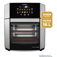 Air Fryer Oven Britânia 16L 4 em 1 Porta Removível BAF16A em oferta