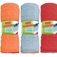 Imagem da promoção Pano de Chão Pacote 3 Cores Mistas em Microfibras 48x58cm