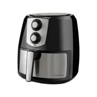 Fritadeira Elétrica sem Óleo/Air Fryer Philco - Fry Jumbo Inox Preto 7,2 L com Timer em oferta na Magazine Luiza