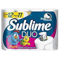 Imagem da promoção Papel Higiênico Sublime Galinha Pintadinha Folha Dupla, 12 rolos Duo- Comprar com recorrência