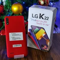 Smartphone LG K22 32GB 4G Wi-Fi Tela 6.2'' Dual Chip 2GB RAM Câmera Dupla + Selfie 5MP - Verm em oferta na Americanas