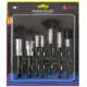 Kit Pincel Maquiagem 7 Pincéis Macrilan Kp9-2a em oferta