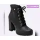 Bota Coturno Via Marte Salto Alto Feminina em oferta