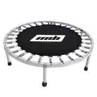Cama Elástica Mini Jump Trampolim Profissional MDI MDITP11 Até 120Kg Prata em oferta na Ponto Frio