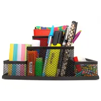 Imagem da oferta Kit Organizador para Escritório com 4 Partes Preto