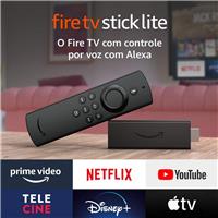 Imagem da promoção Fire TV Stick Lite com Controle Remoto Lite por Voz com Alexa (sem controles de TV) | Streaming em F