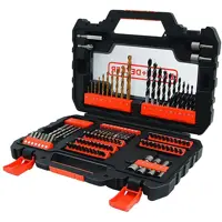 Kit de Furar e Parafusar com Maleta 104 Peças para Furar e Parafusar A7230-XJ em oferta na Amazon