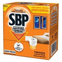 Imagem da promoção Repelente Elétrico Líquido 45 Noites Kit Com Aparelho e Refil, SBP