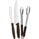 Kit Churrasco Inox 3pc Plenus Mar Tramontina Marron No Voltagev em oferta